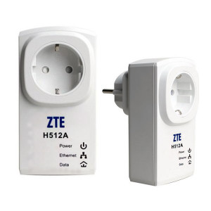 Сетевые адаптеры Powerline ZTE H512A