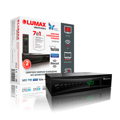 Эфирный Кабельный Ресивер Lumax DV4201HD