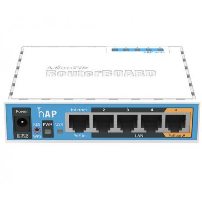 Точка доступа Mikrotik hAP RB951Ui-2nD