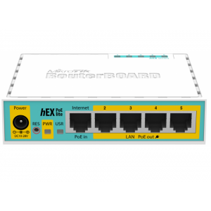 Точка доступа MikroTik hEX PoE lite RB750UPR2