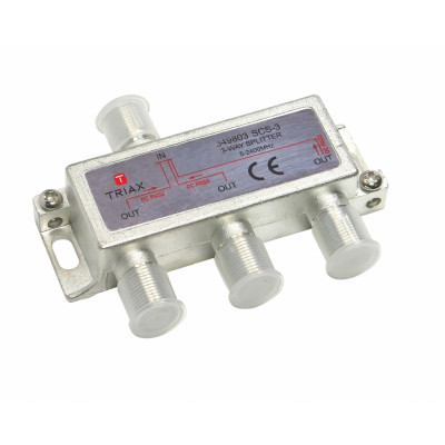 Делитель спутникового сигнала TRIAX SCS 3 Silver
