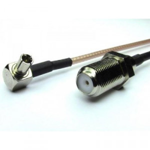 Пигтейл TS9- F female/Кабель RG316, 25см/.