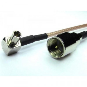 Пигтейл TS9- FME male, 25сm/Кабель RG316, 25см/.