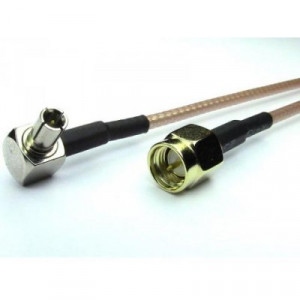 Пигтейл TS9- SMA male, 25cm rg316.