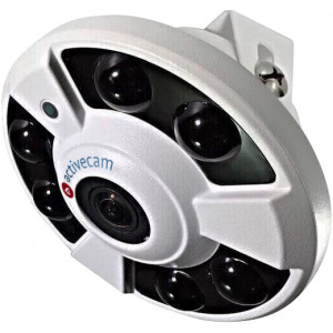 Сетевая 4 Мп FishEye-модель ActiveCam AC-D9141IR2 с ИК-подсветкой