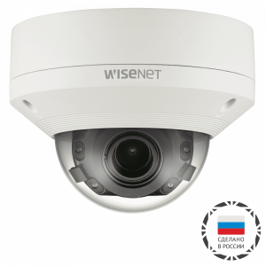 12 Мп IP-камера Wisenet PNV-9080R/CRU с Motor-zoom, ИК-подсветкой