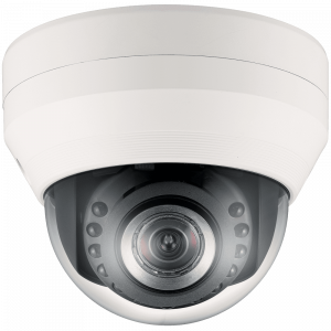 Купольная IP-камера видеонаблюдения Wisenet SND-7084RP с ИК-подсветкой и Motor-zoom