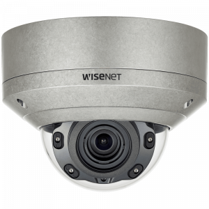 Вандалозащищенная 5Мп IP-камера Wisenet XNV-8080RS с ИК-подсветкой
