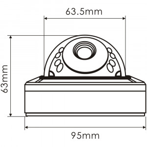 Вандалостойкая IP-камера ActiveCam AC-D3101IR1 серии Eco