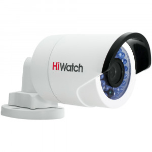Бюджетная миниатюрная IP камера-цилиндр 1.3Мп HiWatch DS-I120 с ИК-подсветкой