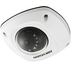Компактная вандалостойкая IP-камера для транспорта Hikvision DS-2CD6510D-IO