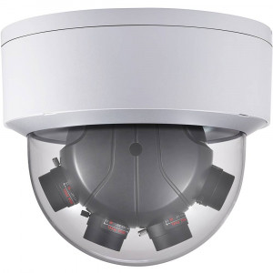 Вандалостойкая панорамная 8 Мп IP-камера Hikvision DS-2CD6986F-H с 4 сенсорами