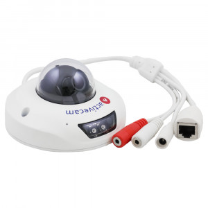 Мини-купольная IP-камера ActiveCam AC-D4121IR1 (3.6 мм) в вандалостойком корпусе