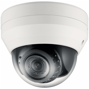Купольная IP-камера видеонаблюдения Wisenet SND-7084RP с ИК-подсветкой и Motor-zoom
