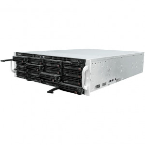 IP-видеосервер TRASSIR UltraStation 16/4 SE на 128 камер, 16 HDD в комплекте
