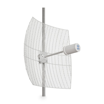 Kroks Rt-Pot 24Grid eQ - параболическая MIMO антенна 24 дБ со встроенным роутером и модемом